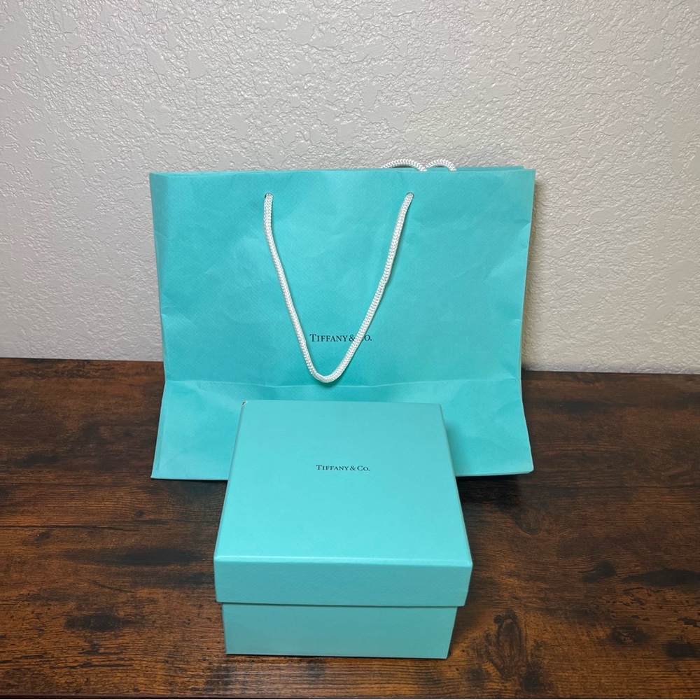 TIFFANY & CO Empty Small Box + Paperbag Authentic
